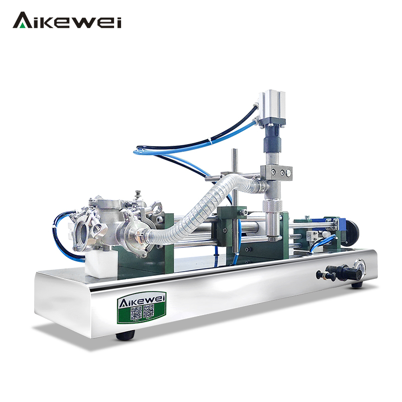 Semi-automatic Single-Head Horizontal Paste and Liquid Filling Machine (50~500)